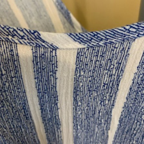 Blue Stripe Cover-Up Romper Hawaiian Tropic - Picture 3 of 5